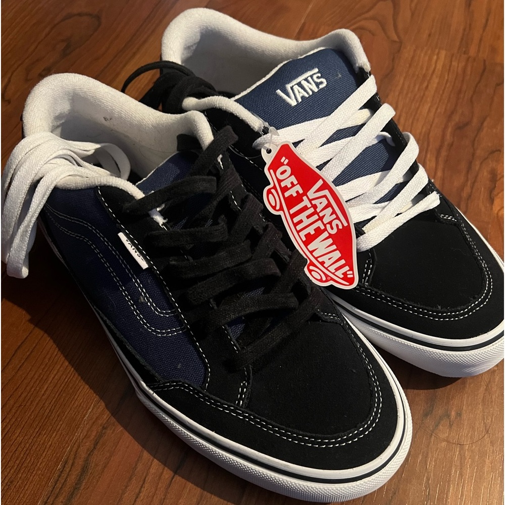 Vans BLACK / BLUE Men’s size 9